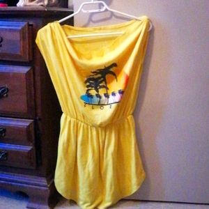 Vintage bathing suit cover.
